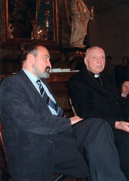 S kardinálem Špidlíkem u Nejsvětějšího Salvátora (2007)